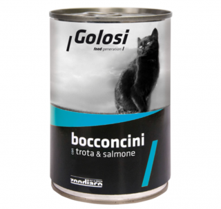Golosi Chunks Bocconcini Alabalık ve Somon Balıklı 400 gr Kedi Maması kullananlar yorumlar